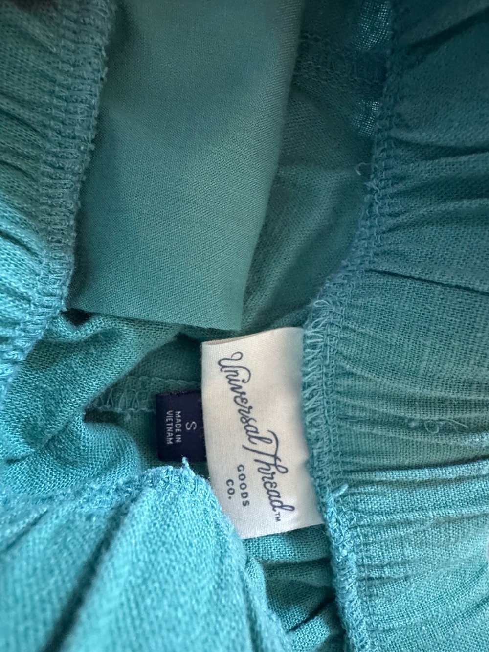 Universal Thread Teal Drawstring Shorts - Picture 3 of 3